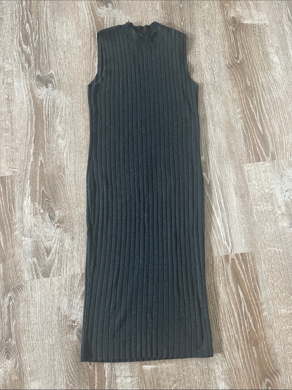 Lulus NWOT Ribbed Knit Midi Length Sweater Bodycon Dress size M